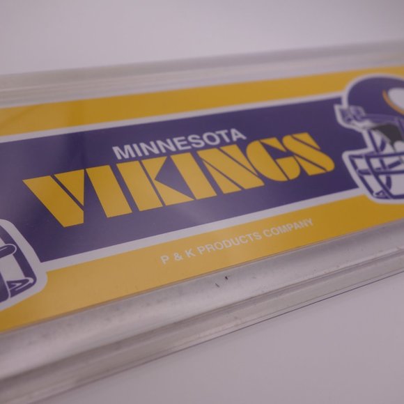 P & K PRODUCTS COMPANY MINNESOTA VIKINGS MAGNETIC STICKER! *New in Package* - Picture 2 of 6